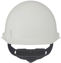 MSA White Thermalgard® Nylon Cap Style Hard Hat With Ratchet/4 Point Ratchet Suspension