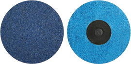 Norton® 3" 36 Grit Extra Coarse BlueFire Cloth Disc