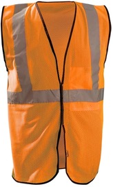 OccuNomix 2X/3X Hi-Viz Orange Polyester/Mesh Vest