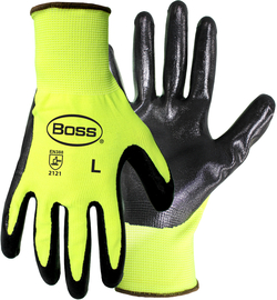 Protective Industrial Products X-Large Hi-Viz Yellow G-Tek® Chemical Resistant Gloves