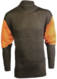 Tuff-N-Lite® Large Black And Orange High Performance Polyethylene Yarn A5 - A9 ANSI Level Cut Resistant Pullover