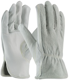 RADNOR™ Large Natural Cowhide Unlined Drivers Gloves