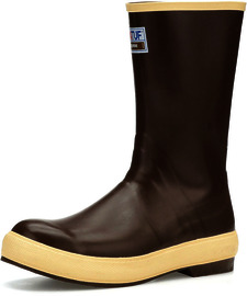 Muck® Size 10 Brown Neoprene Plain Toe Boots