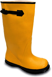 Muck® Size 14 Yellow Rubber Plain Toe Boots