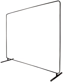 Black Stallion® 6' X 8' Black Steel Welding Screen Frame