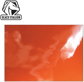 Black Stallion® 6' Orange Translucent Vinyl Welding Screen