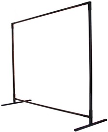 Black Stallion® 6' X 8' Black Steel Welding Screen Frame