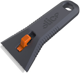 Safety Products Global 5.37 X 2.88 X 0.9 Black/Orange Nylon And Ceramic Slice® Scraper