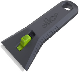 Safety Products Global 5.37 X 2.88 X 0.9 Black/Green Nylon And Ceramic Slice® Scraper