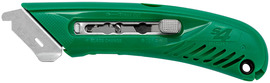 Safety Products Global 5.75 X 1.25 X 0.75 Green Plastic And Carbon Steel PHC® Guarded Knife