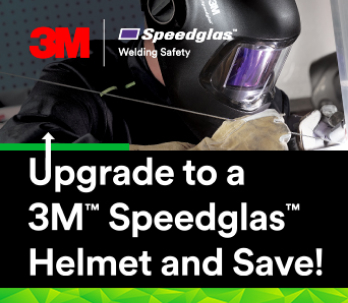 Upgrade to 3M Speedglass Helmet and Save