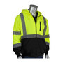 Protective Industrial Products X-Large Hi-Viz Yellow Fleece Sweatshirt