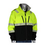 Protective Industrial Products 3X Hi-Viz Yellow Polyester/Ripstop Jacket