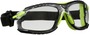 3M™ Solus™ 1000 Series Green And Black Safety Glasses Scotchgard™ Anti-Fog/Anti-Scratch Lens