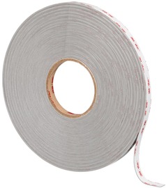 3M™ 0.5" X 72 yd Gray Acrylic Foam Tapes