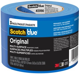 3M™ 1" X 60 yd Blue ScotchBlue™ Crepe Paper Painter Tape