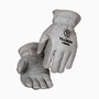 Tillman™ Large 10.2" Pearl/White Top Grain Cowhide Leather Heat Resistant Gloves With Para-Aramid/Steel Blend Lining And Keystone Thumb