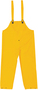 MCR Safety® 4X Yellow Classic .35 mm PVC/Polyester Bib Overalls