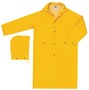 MCR Safety 4X Yellow 49" Classic .35 mm PVC And Polyester Coat