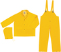 MCR Safety® 3X Yellow Classic .32 mm PVC/Polyester 3-Piece Suit