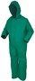 MCR Safety 2X Green Dominator .42 mm Polyester And PVC Coverall