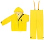 MCR Safety 4X Yellow Hydroblast .28 mm Nylon And PVC Suit