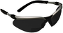 3M™ BX™ 2 Diopter Silver And Black Safety Glasses With Gray Anti-Fog Lens