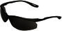 3M™ Virtua™ 0 Diopter Black Safety Glasses With Gray Anti-Fog/Anti-Scratch Lens