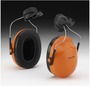 3M™ Peltor™ Orange Cap Mount Earmuffs