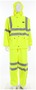 MCR Safety 5X Hi-Viz Green Luminator .40 mm Polyurethane And Polyester Suit