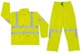 MCR Safety 2X Hi-Viz Yellow And Hi-Viz Green Luminator .40 mm Polyurethane And Polyester Suit