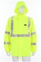 MCR Safety 2X Hi-Viz Green Luminator Polyester And Polyurethane Jacket