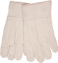 MCR Safety® White Large 10 oz Cotton/Polyester General Purpose Gloves With Band Top Cuff