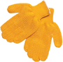 MCR Safety® Orange Small Acrylic/Polyester Honey Grip® General Purpose Gloves With Knit Wrist