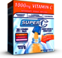 All Sport .11 Ounce Variety Flavor Super C Immunity Powder Mix Stick Sugar Free/Low Calorie Immunity Drink (30 Per Box)