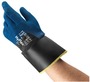 Ansell 2X HyFlex® 11-948 13 Gauge Blue Water-Based Polyurethane/Nitrile Palm Coated Work Gloves With Fiber Glass/Polyamide/Polyester Liner And Safety Cuff