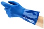 Ansell Size 10 Blue AlphaTec® 23-200 Knitted Cotton Lined Supported Cotton And PVC Chemical Resistant Gloves