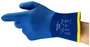 Ansell Size 8 Blue AlphaTec 23-202 Interlock Cotton Lined Supported PVC Chemical Resistant Gloves