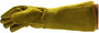 Ansell Size 10 14.6" - 16.3" Yellow Split Cowhide/Cotton/Kevlar® Split Cowhide/Cotton/Kevlar® Lined Industrial MIG Welders Gloves
