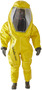 Ansell Small Yellow AlphaTec® 6500 Model 803 Twin-Layer Fabric Suit