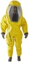 Ansell Large Yellow AlphaTec® 6500 Model 803 Twin-Layer Fabric Suit