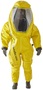 Ansell Small Yellow AlphaTec® 6500 Model 813 Twin-Layer Fabric Suit