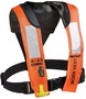 KENT Orange And Black Thermoplastic Polyurethane Inflatable Work Vest With Belt Closure