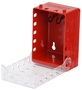 Brady® Red Plastic Lock Box "Lock Box"