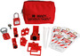 Brady® Red Nylon Lockout Kit "DANGER LOCKED OUT"