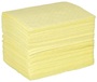 Brady® 15" X 17" BASIC Series Yellow Polypropylene Sorbent Pad