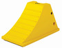 Checkers™ 20.5" X 11" Yellow HDPE Wheel Chock