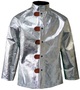 Chicago Protective Apparel 3X Silver Aluminized Para-Aramid Coat With Snap