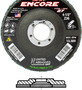 United Abrasives 4 1/2" X 5/8" - 11 40 Grit Zirconium Flap Disc