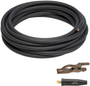 Direct™ Wire & Cable 1/0 Black Flex-A-Prene® Welding Cable 12'